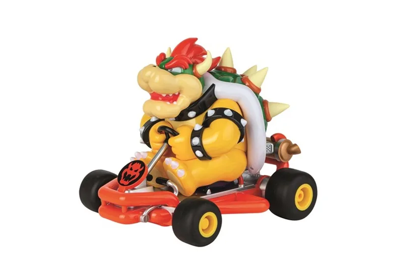 RC voertuig Auto - RC Auto - Mario Kart™ - Pipe Kart - Bowser - 21cm Lang - 2,4GHz RC Model Kant en Klaar - 1:18 Bestuurbare Auto by Carrera in RC Auto – Mario Kart™ – Pipe Kart – Bowser – 21 cm Lang – 2, 4GHz RC Model Kant en Klaar – product photo