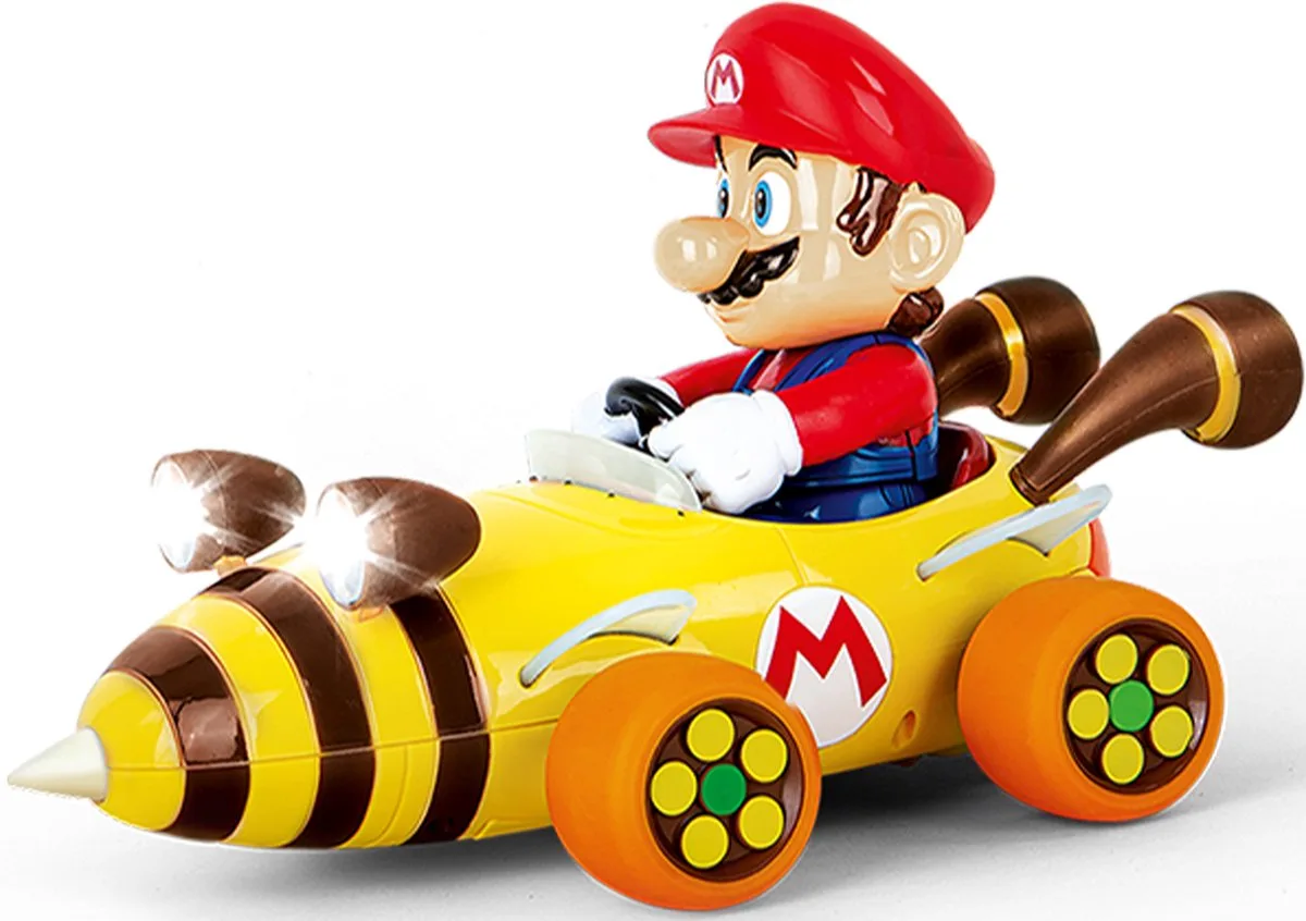 RC voertuig Auto - RC Mario Kart - Bumble V - Mario 2,4GHz RC Model Kant en Klaar van Carrera in RC Mario Kart – Bumble V – Mario 2, 4GHz RC Model Kant en Klaar – productfoto