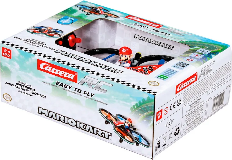 RC voertuig Auto - RC Mario Kart - Mini Mario-Copter 2,4GHz RC Model Kant en Klaar by Carrera in RC Mario Kart – Mini Mario-Copter 2, 4GHz RC Model Kant en Klaar – product photo 5 of 5