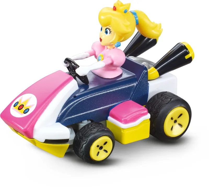 RC voertuig Auto - RC Mario Kart - Mini RC - Peach - Auto 2,4GHz RC Model Kant en Klaar de Carrera en RC Mario Kart – Mini RC – Peach – Auto 2, 4GHz RC Model Kant en Klaar – photo du produit