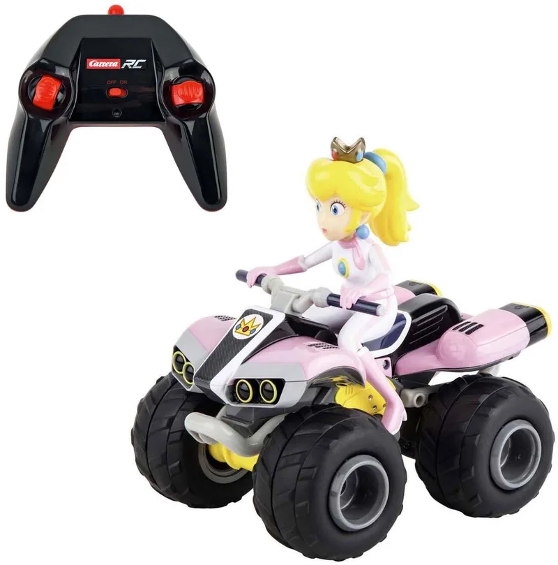 RC voertuig Auto - RC Mario Kart - Peach - Quad 2,4GHz RC Model Kant en Klaar von Carrera in RC Mario Kart – Peach – Quad 2, 4GHz RC Model Kant en Klaar – Produktfoto