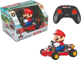 RC voertuig Auto - RC Mario Kart - Pipe Kart - Mario - 2,4GHz - Schaal 1:18 van Carrera in RC Mario Kart™ – Pipe Kart – Mario – Schaal 1:18 – 2, 4GHz RC Model Kant en Klaar – productfoto 1 van 5