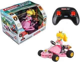 RC voertuig Auto - RC Mario Kart™ - Pipe Kart - Peach - 2,4GHz RC Model Kant en Klaar fra Carrera i RC Mario Kart™ – Pipe Kart – Peach – 2, 4GHz RC Model Kant en Klaar – produktbillede 1 af 5