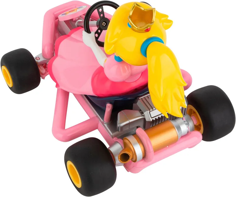 RC voertuig Auto - RC Mario Kart™ - Pipe Kart - Peach - 2,4GHz RC Model Kant en Klaar fra Carrera i RC Mario Kart™ – Pipe Kart – Peach – 2, 4GHz RC Model Kant en Klaar – produktbillede 4 af 5