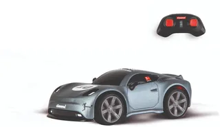 RC voertuig - Mini RC Auto - Voetbal - Bundesliga - 2,4GHz RC Model Kant en Klaar - 1:43 van Carrera in Grijs – productfoto 1 van 2