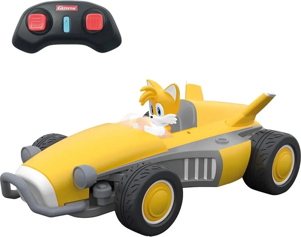 Carrera 370430023 Team Sonic Racing 1:43 Véhicule RC débutant électrique Voiture de tourisme de Carrera en Multicolore – photo du produit