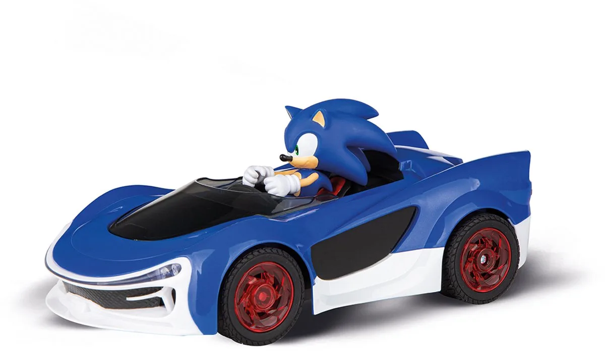 RC voertuig - RC Auto - Sonic Racing Crossworlds - Sonic - 2,4 GHz RC Model Kant en Klaar fra Carrera i Flerfarvet – produktbillede