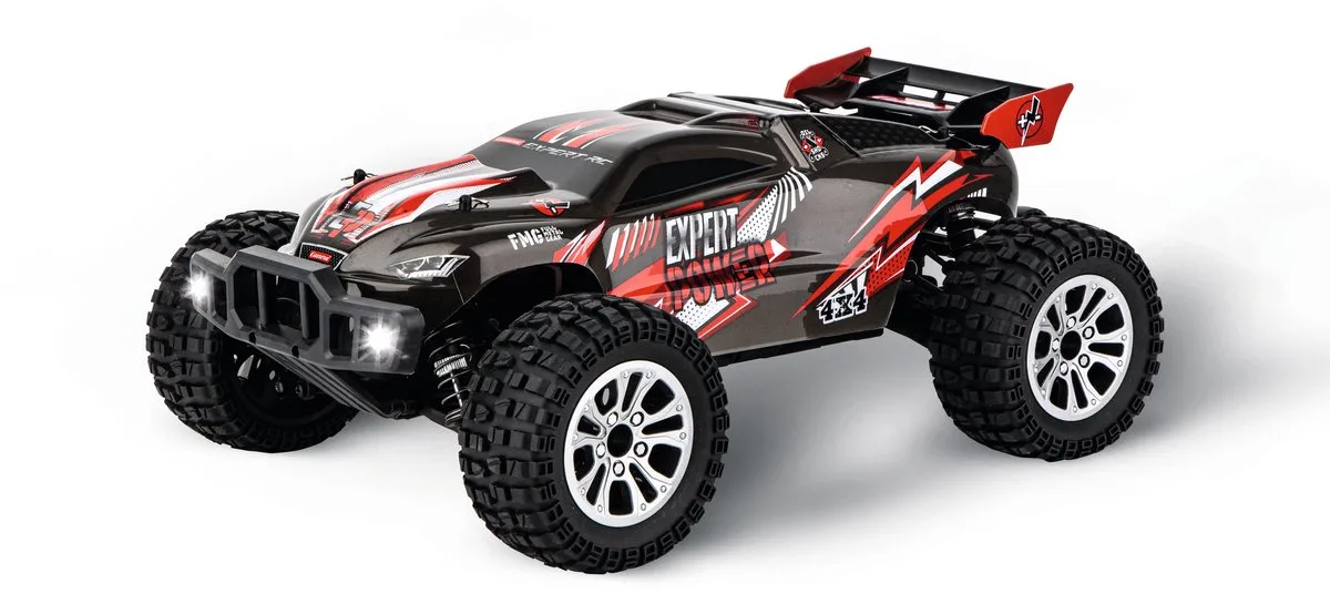 RC voertuig - RC Brushless Buggy - Expert RC - Zwart/Rood - 2,4GHz RC Model Kant en Klaar - 1:10 fra Carrera i Rød – produktbillede