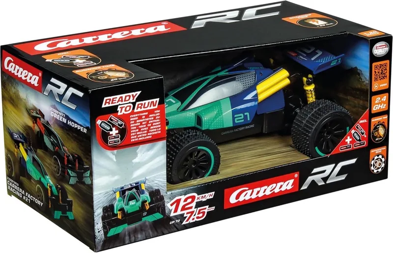 RC voertuig - RC Buggy Factory Racing #21 - 2,4GHz RC Model Kant en Klaar - 1:20 by Carrera in Multicolour – product photo