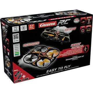 RC voertuig - RC Quadcopter X2 Drone - Zwart/Oranje - 2,4GHz RC Model Kant en Klaar från Carrera i Orange – produktbild 2 av 4