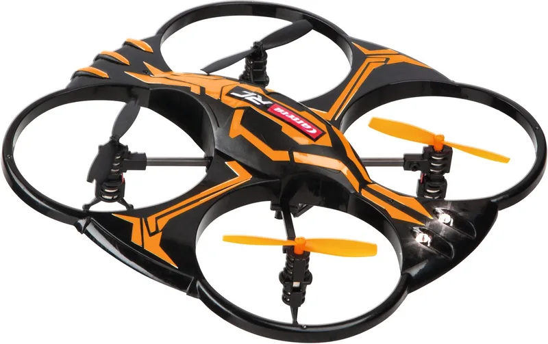 RC voertuig - RC Quadcopter X2 Drone - Zwart/Oranje - 2,4GHz RC Model Kant en Klaar by Carrera in Orange – product photo