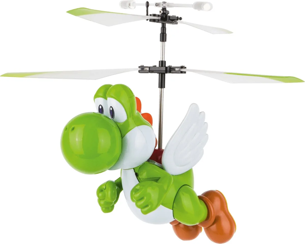 RC-Helikopter Carrera® RC Flieger Super Mario™, Flying Yoshi™ von Carrera in Mehrfarbig – Produktfoto