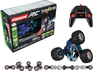 RC voertuig - RC Turnator Color Flip - Blauw/Groen - 2,4GHz RC Model Kant en Klaar - 1:16 de Carrera en Bleu – photo du produit 1 sur 5