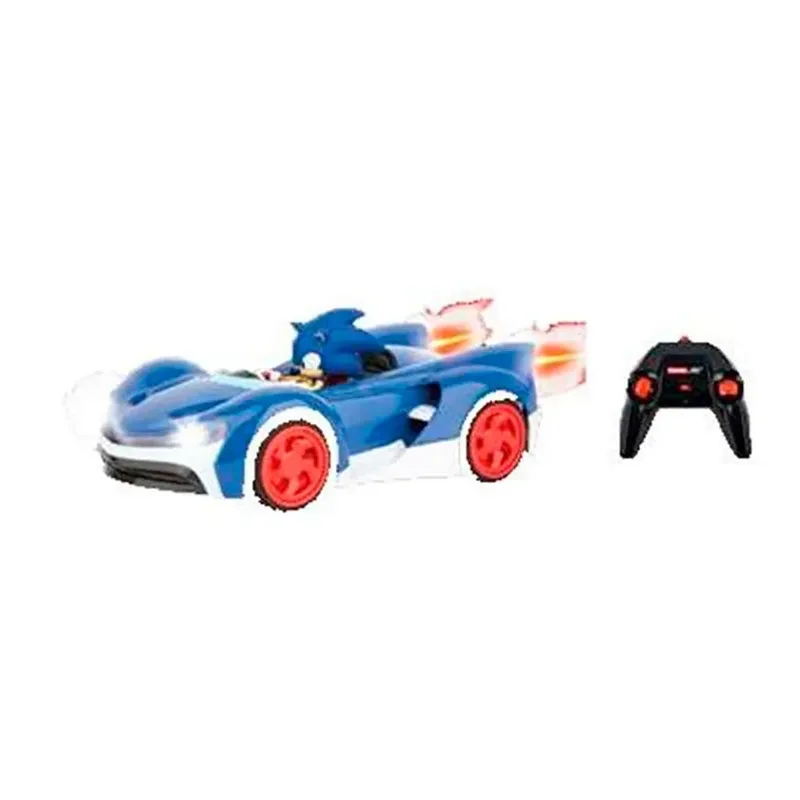 Sonic Radiobestuurde Team Cam Scale 1:18 2.4ghz Met Drums En Oplader fra Carrera – produktbillede 1 af 5