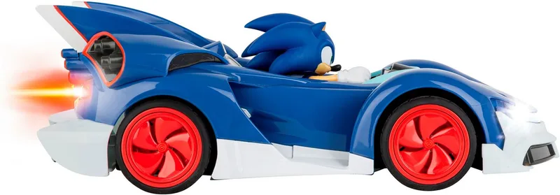 Sonic Radiobestuurde Team Cam Scale 1:18 2.4ghz Met Drums En Oplader fra Carrera – produktbillede 5 af 5