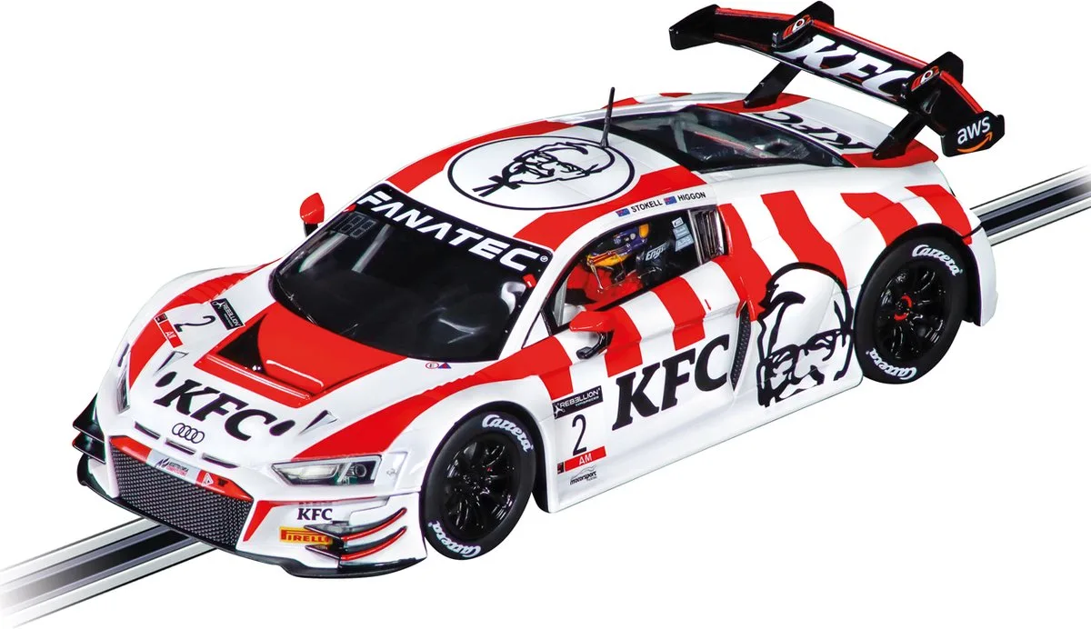 Speelgoedvoertuig Auto - DIGITAL 124 - Audi R8 LMS GT3 evo II KFC Racing No.2 auto de Carrera en Multicolore – photo du produit
