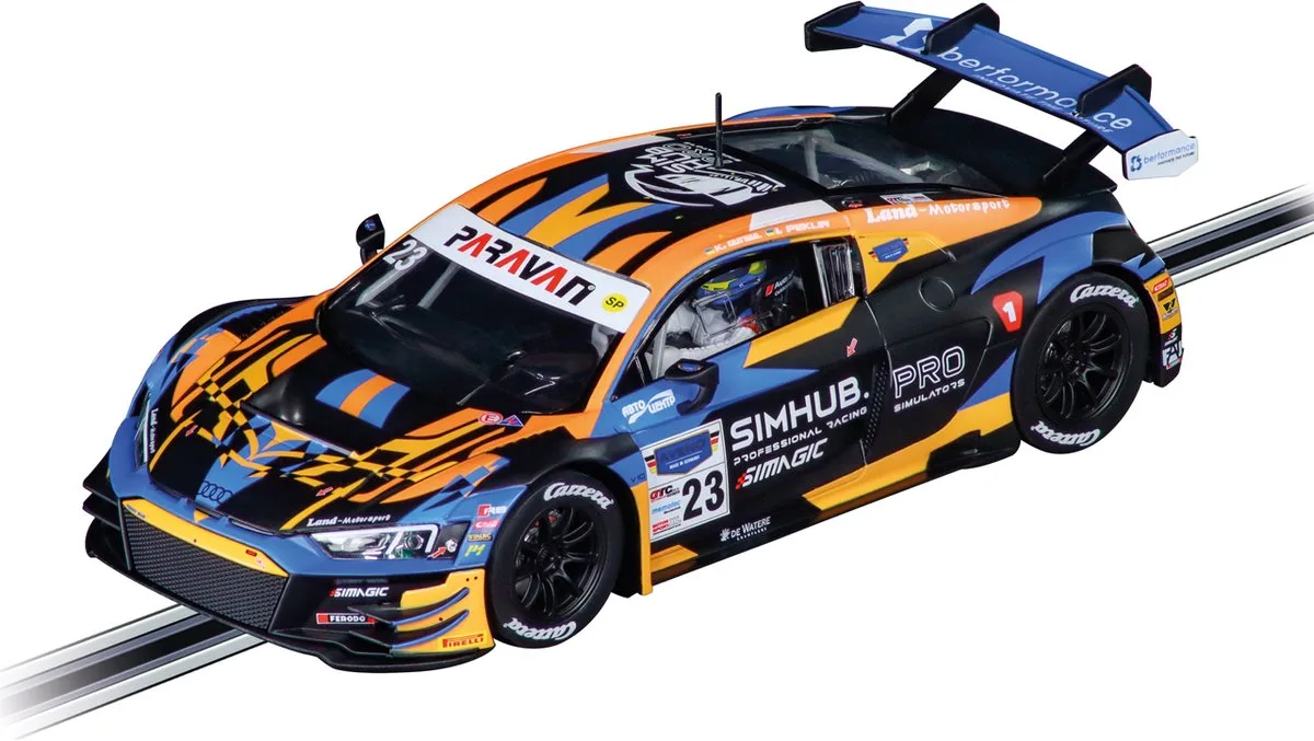 Speelgoedvoertuig Auto - DIGITAL 124 - Audi R8 LMS GT3 evo II Land Motorsport No.23 auto von Carrera in Mehrfarbig – Produktfoto