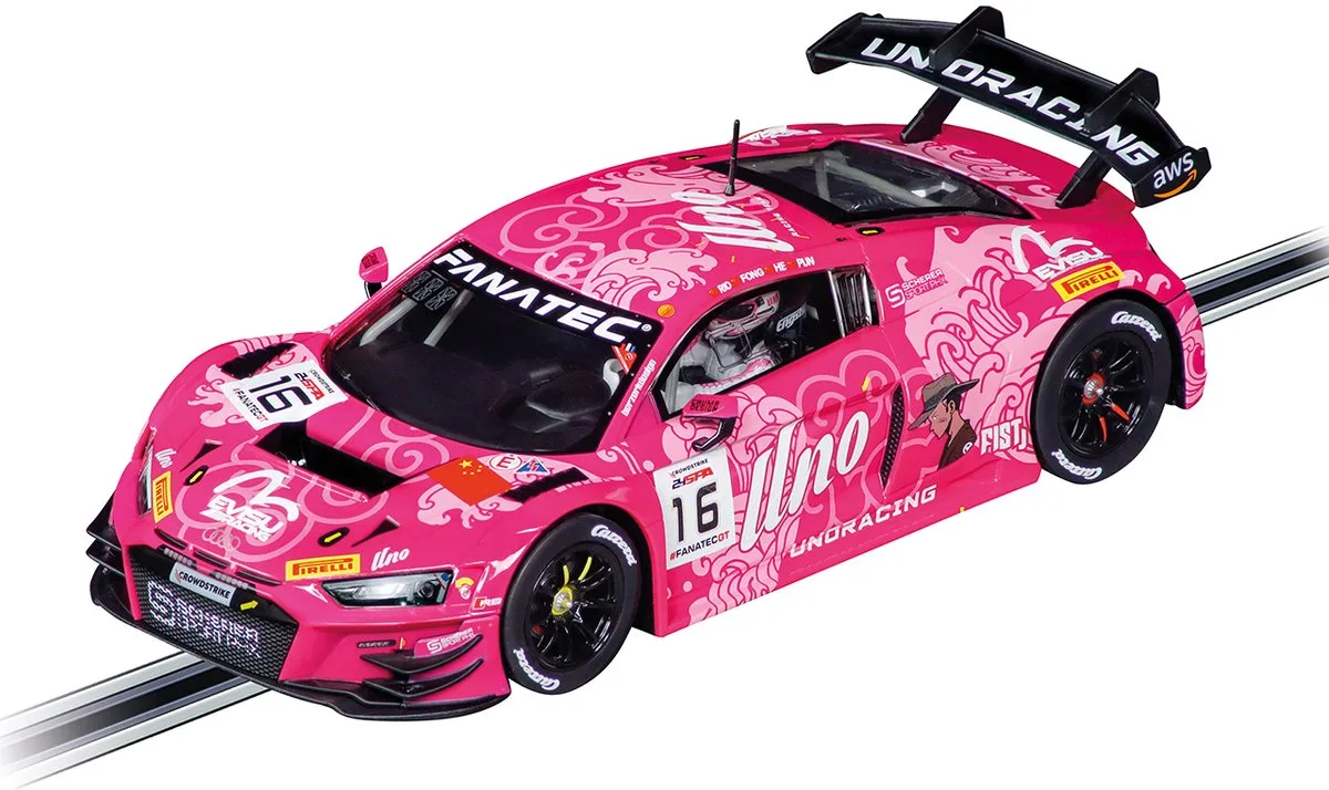 Speelgoedvoertuig Auto - DIGITAL 124 - Audi R8 LMS GT3 evo II Uno Racing Team No.16 auto by Carrera in Multicolour – product photo