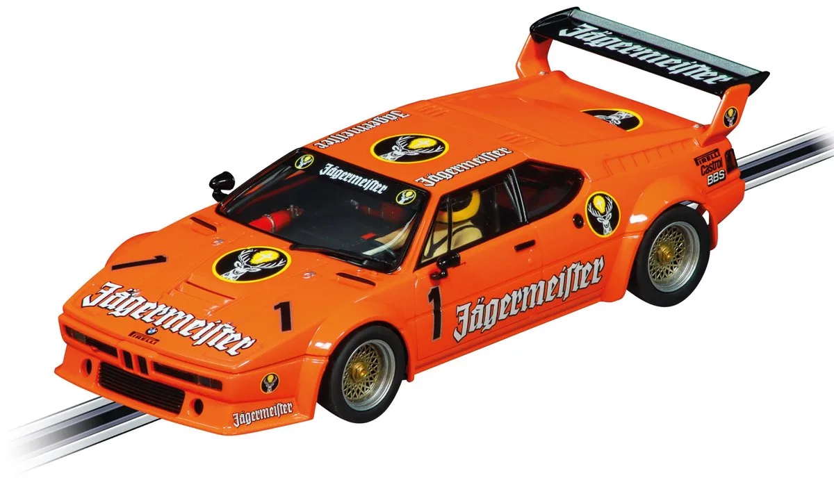 Speelgoedvoertuig Auto - DIGITAL 124 - BMW M1 Procar Jägermeister Racing Team - No.1 auto fra Carrera i Flerfarvet – produktbillede