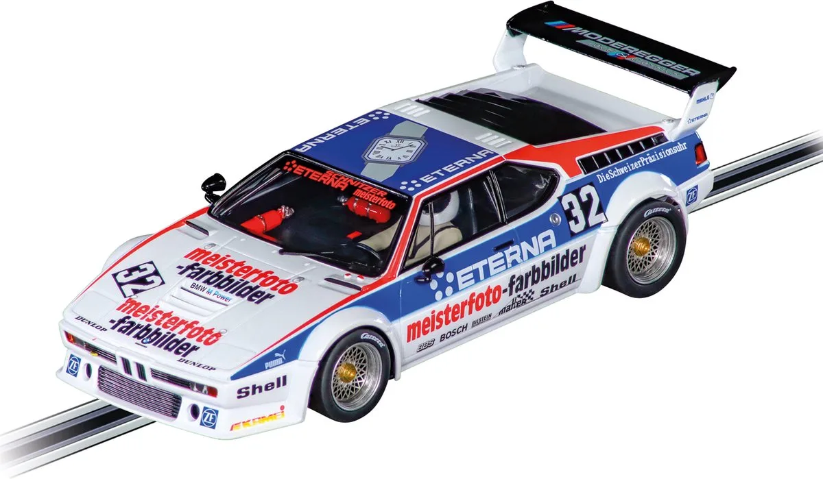 Speelgoedvoertuig Auto - DIGITAL 124 - BMW M1 Procar Moderegger R and Classics No.32 auto fra Carrera i Flerfarvet – produktbillede