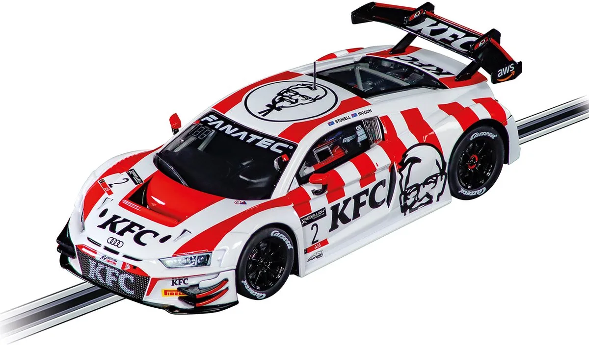 Speelgoedvoertuig Auto - DIGITAL 132 - Audi R8 LMS GT3 evo II KFC Racing No.2 auto von Carrera in Mehrfarbig – Produktfoto