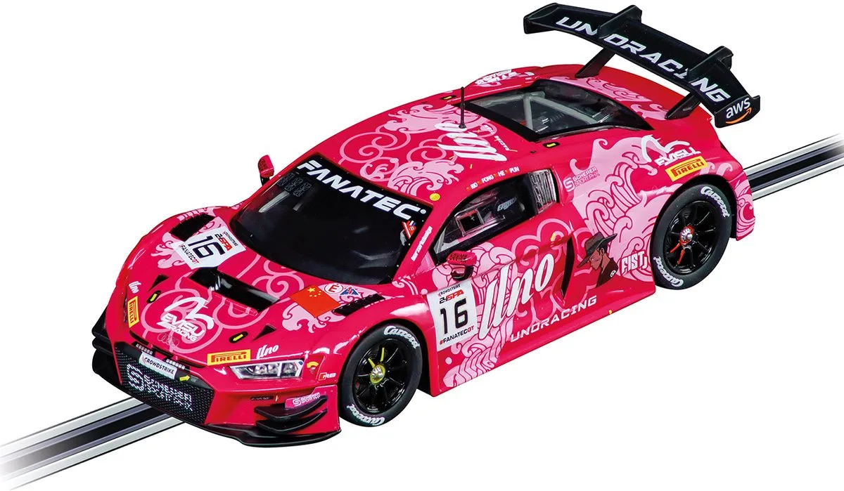 Speelgoedvoertuig Auto - DIGITAL 132 - Audi R8 LMS GT3 evo II Uno Racing Team No.16 auto van Carrera in Meerkleurig – productfoto