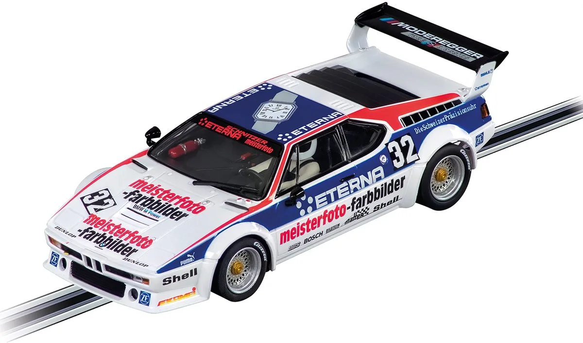 Speelgoedvoertuig Auto - DIGITAL 132 - BMW M1 Procar Moderegger R and Classics No.32 auto von Carrera in Mehrfarbig – Produktfoto