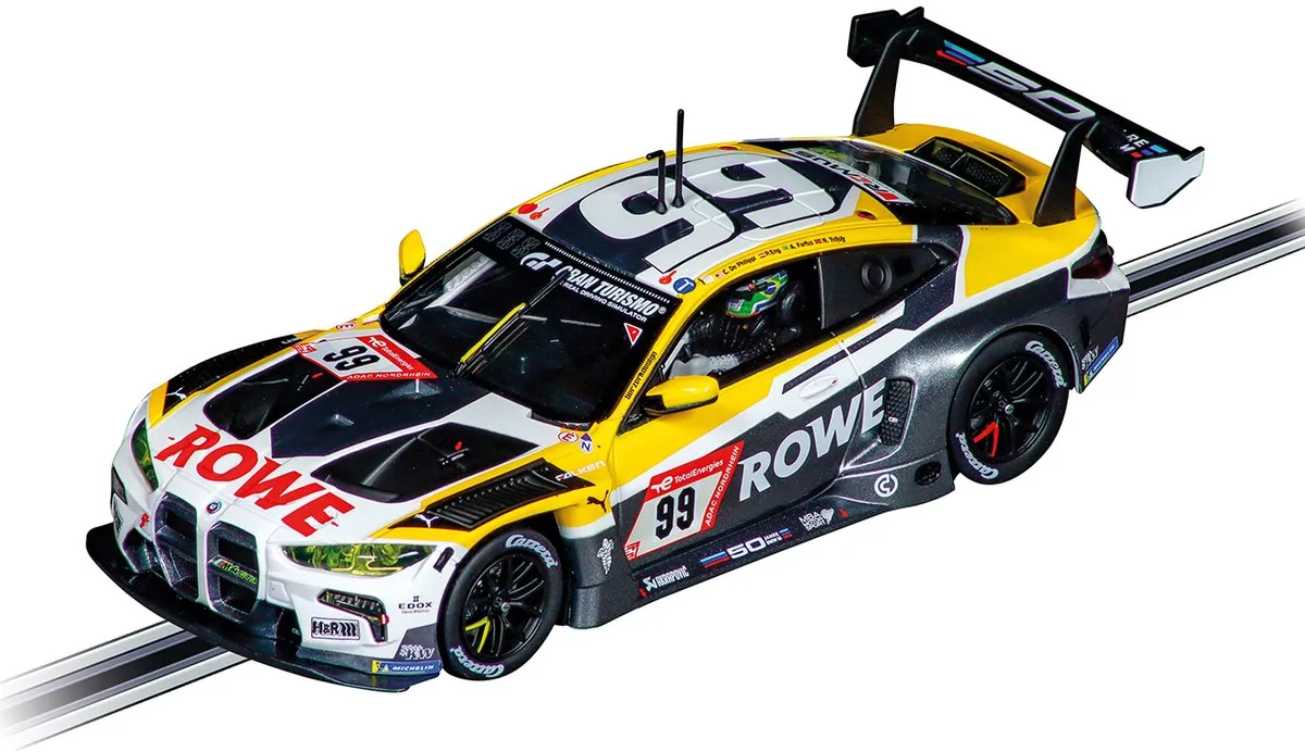 Speelgoedvoertuig Auto - DIGITAL 132 - BMW M4 GT3 ROWE Racing No.99 auto van Carrera in Meerkleurig – productfoto
