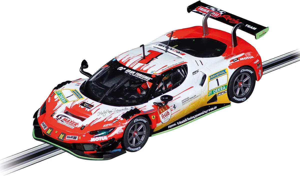 Speelgoedvoertuig Auto - DIGITAL 132 - Ferrari 296 GT3 Frikadelli Racing No.1 24H Nürburgring auto van Carrera in Meerkleurig – productfoto