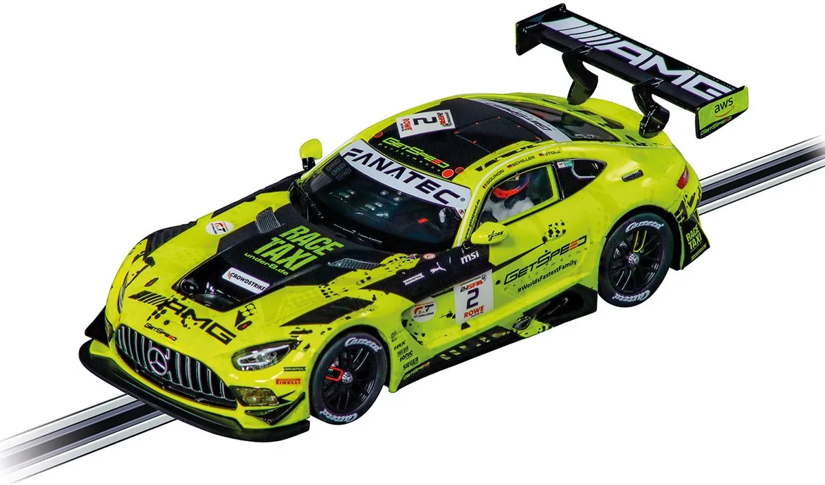 Speelgoedvoertuig Auto - DIGITAL 132 - Mercedes-AMG GT3 Evo Getspeed No.2 24H Spa 2024 auto de Carrera en Multicolore – photo du produit