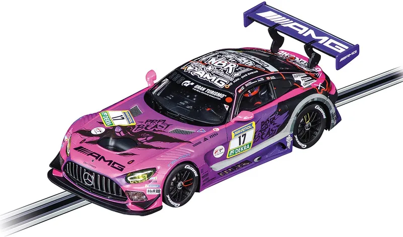Speelgoedvoertuig Auto - DIGITAL 132 - Mercedes-AMG GT3 Evo Mercedes-AMG Team Getspeed No.17 auto von Carrera in Mehrfarbig – Produktfoto