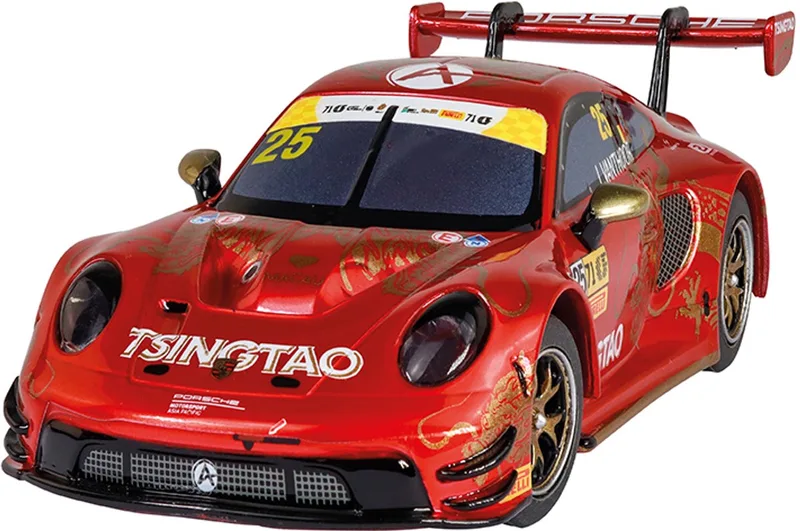 Speelgoedvoertuig Auto - HYBRID - Porsche 911 GT3 R Absolute Racing, No.25 Macao GP 2024 auto von Carrera in Mehrfarbig – Produktfoto