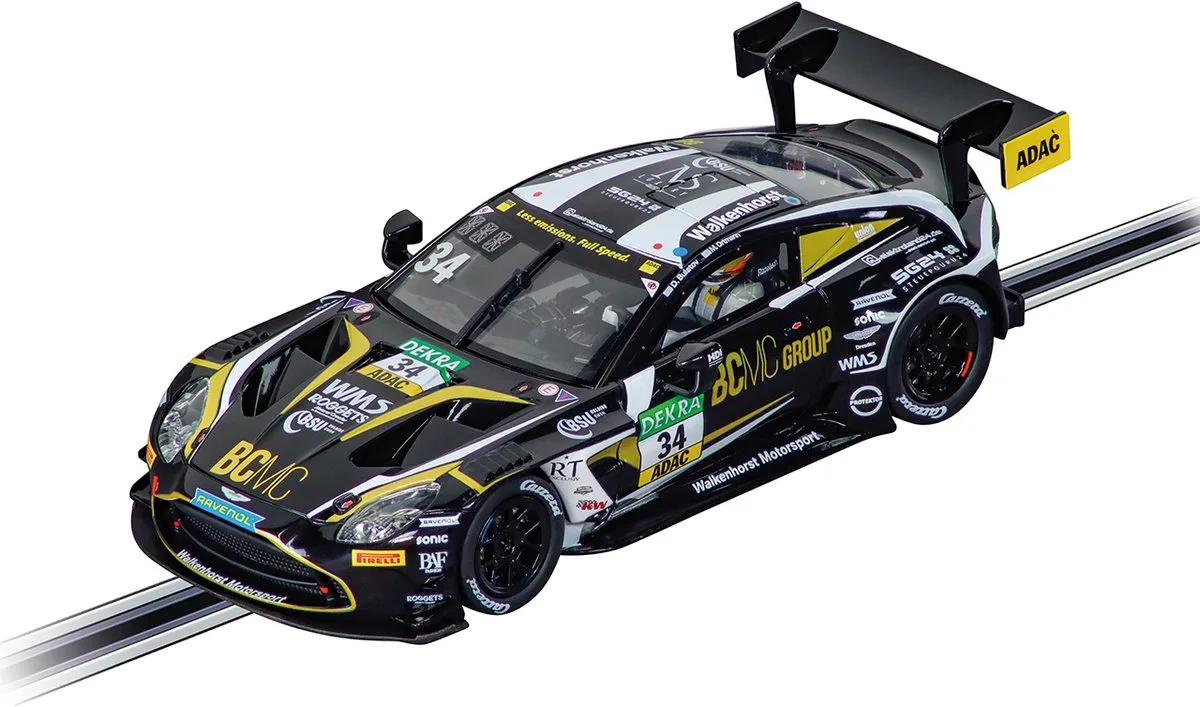 Speelgoedvoertuig - DIGITAL 132 - Aston Martin Vantage AMR GT3 Evo Walkenhorst Motorsport No.34 auto de Carrera en Multicolore – photo du produit