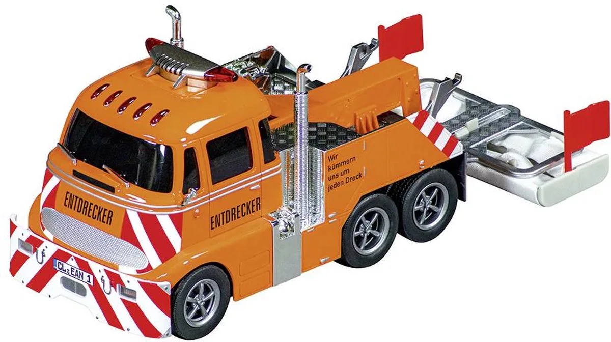 Speelgoedvoertuig - DIGITAL 132 - Reinigingstruck auto van Carrera in Meerkleurig – productfoto