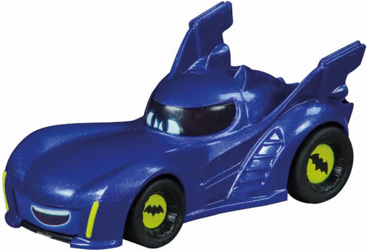 Speelgoedvoertuig - Pull and Speed - Batwheels - BAM - Pull Back Auto - Terugtrekauto - 1:43 van Carrera in Meerkleurig – productfoto