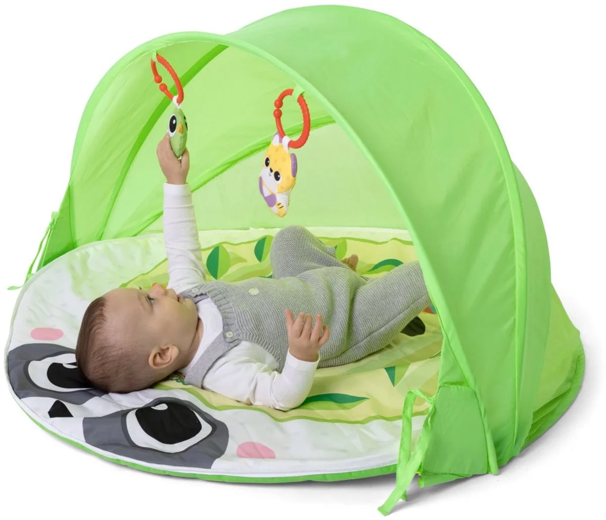 Activiteitentapijt out&indoor fra Chicco i Grøn – produktbillede