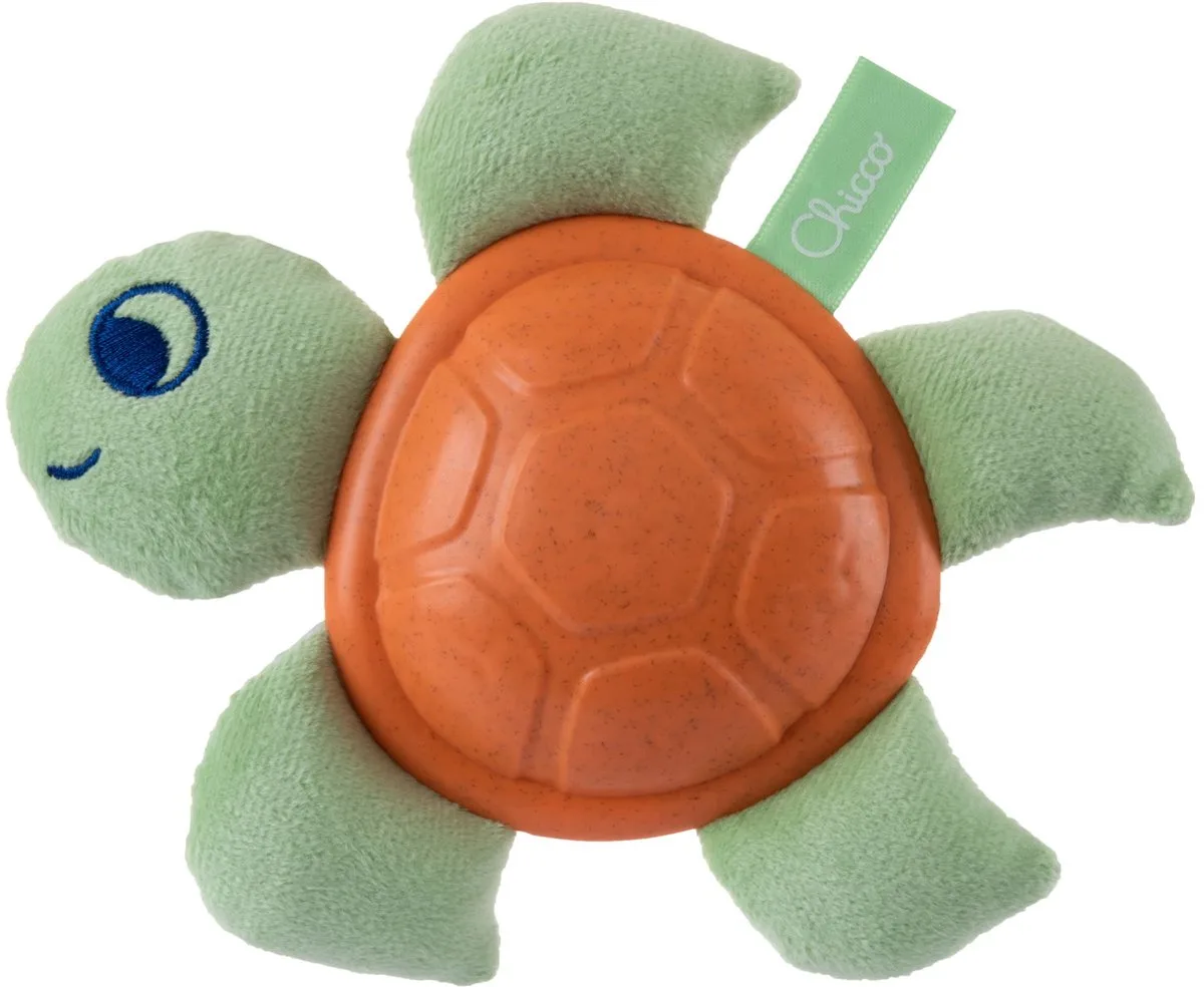baby turtle - schildpad - 3 tot 24 maanden - kraam cadeau - jongen en meisje - 80% gerecycled materiaal von Chicco in Grün – Produktfoto