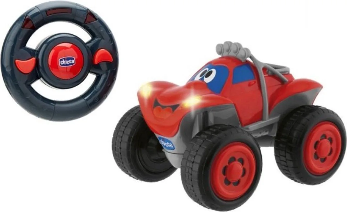 Billy BigWheels - draadloos bestuurbare auto fra Chicco i Rød – produktbillede