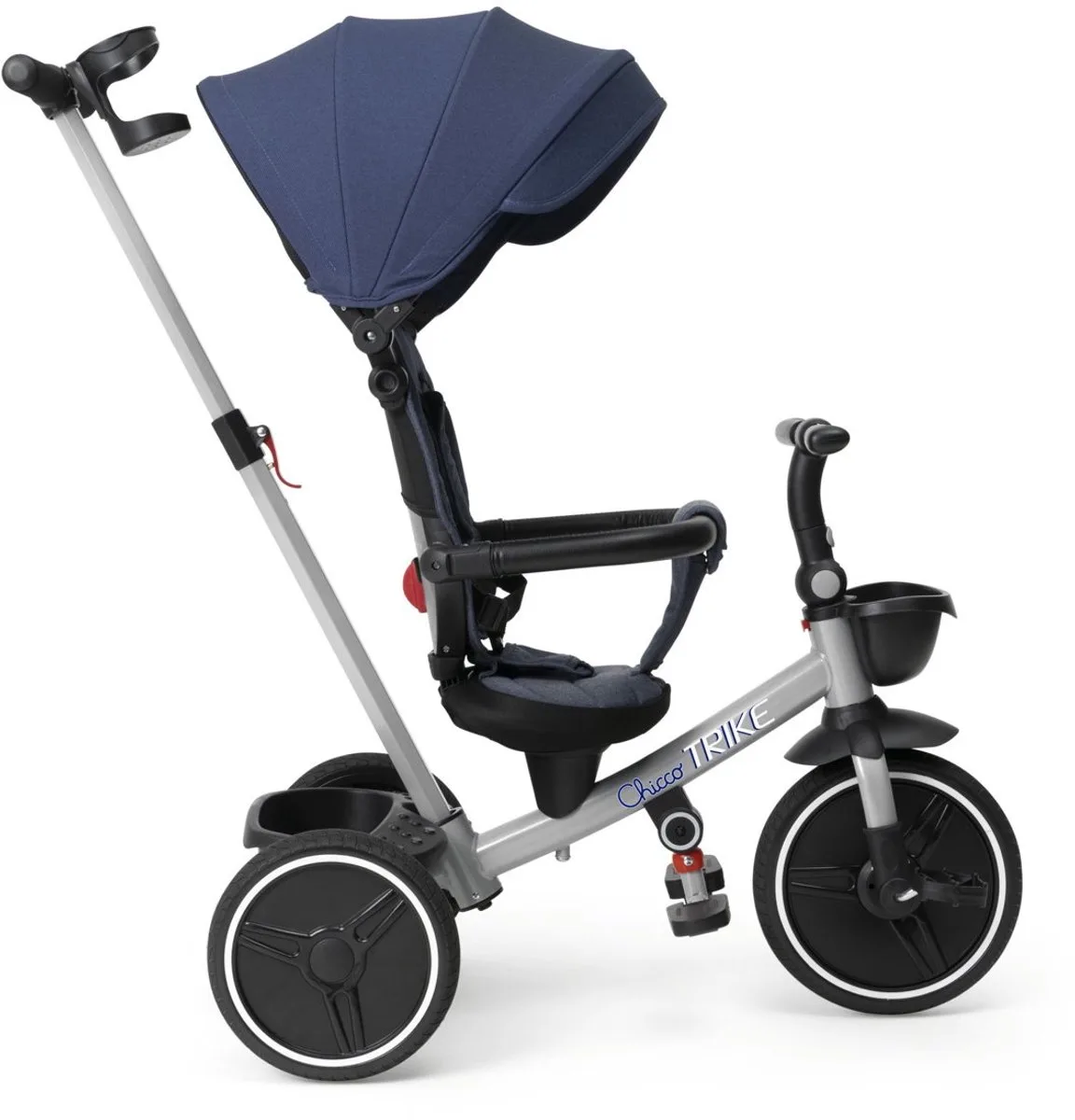 Chicco 4-in-1 Opvouwbare Driewieler Evolutive Trike - (6M+) van Chicco in Blauw – productfoto