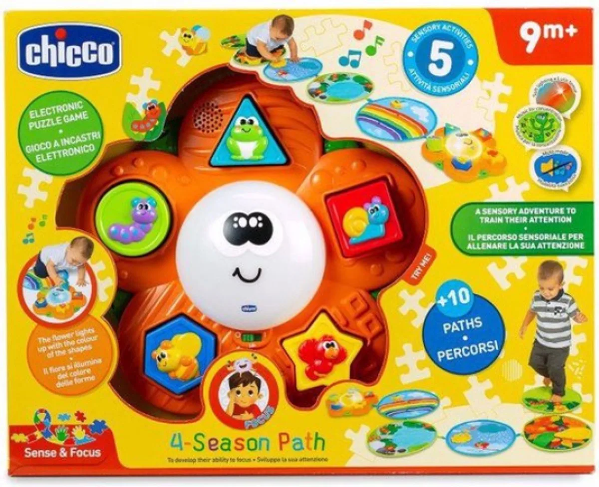Chicco 4 Sezoenenpad by Chicco in Geel rood groen – product photo