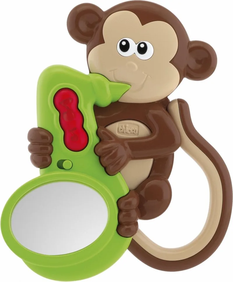 Chicco 72372-00 Rammelaar Aap fra Chicco i Brun – produktbillede