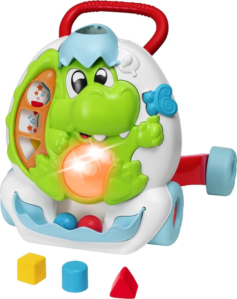 ECO+ Dino Loopwagen 11293000000 by Chicco in Green, Multicolour – product photo