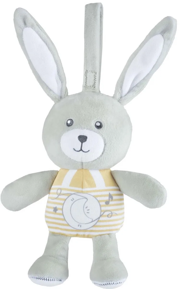 First Dreams 00011129000000 knuffel by Chicco in Grey, White, Yellow – product photo