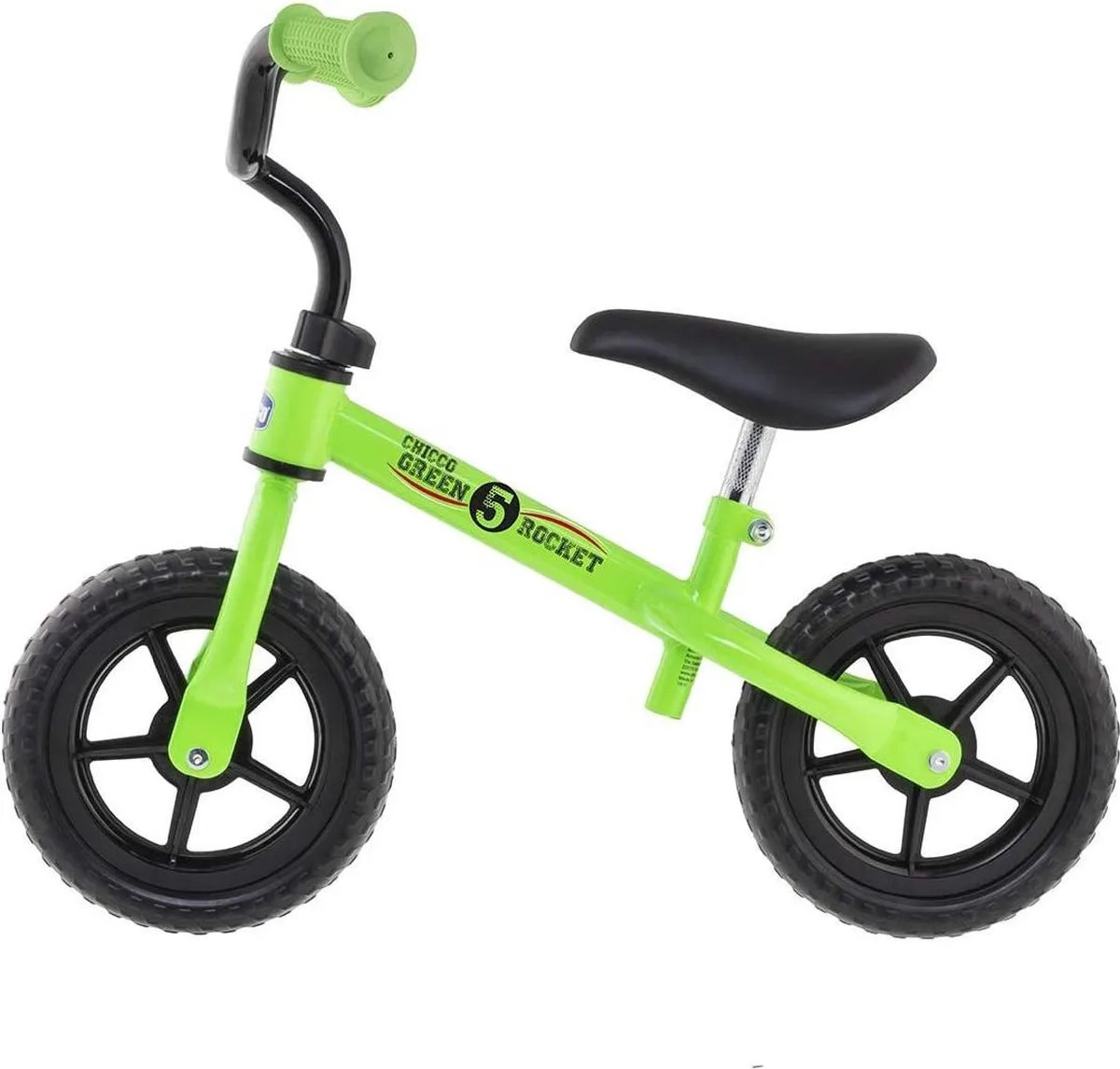 Green Rocket Loopfiets - Balance Bike Zonder Pedalen - Verstelbaar Zadel & Stuur - (2-5 Jaar) van Chicco in Groen – productfoto