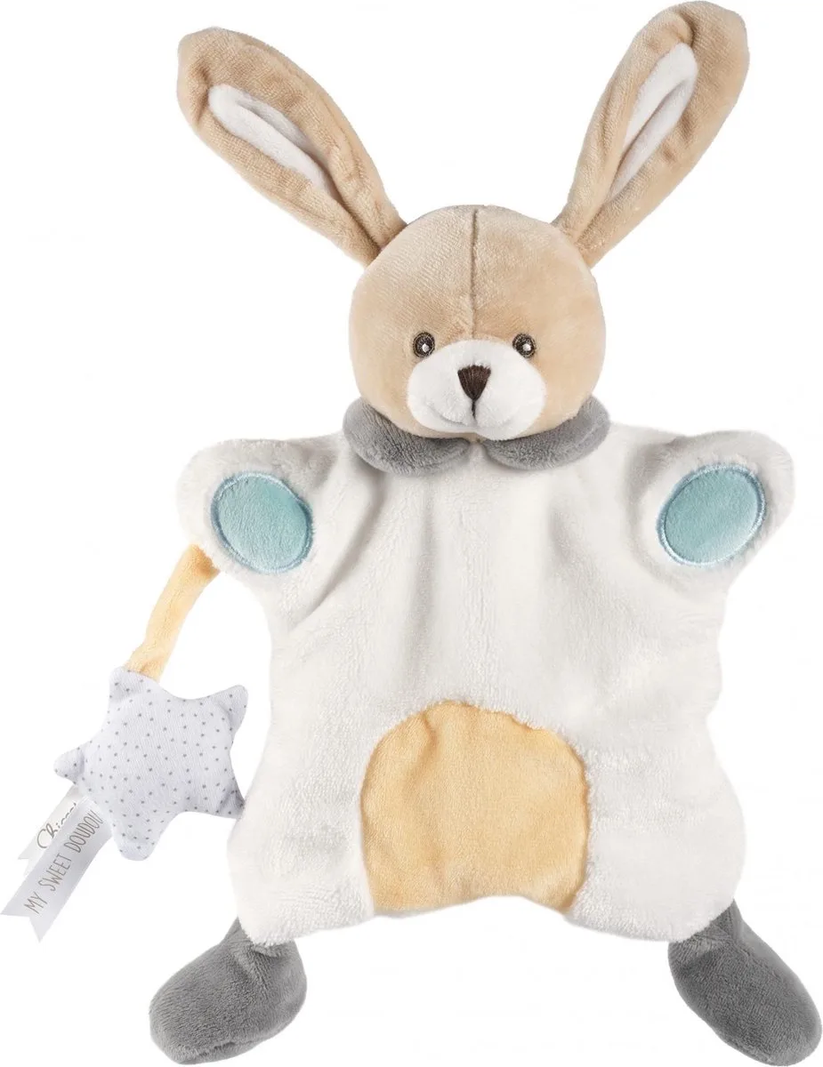 Handpop konijn van Chicco in Wit – productfoto