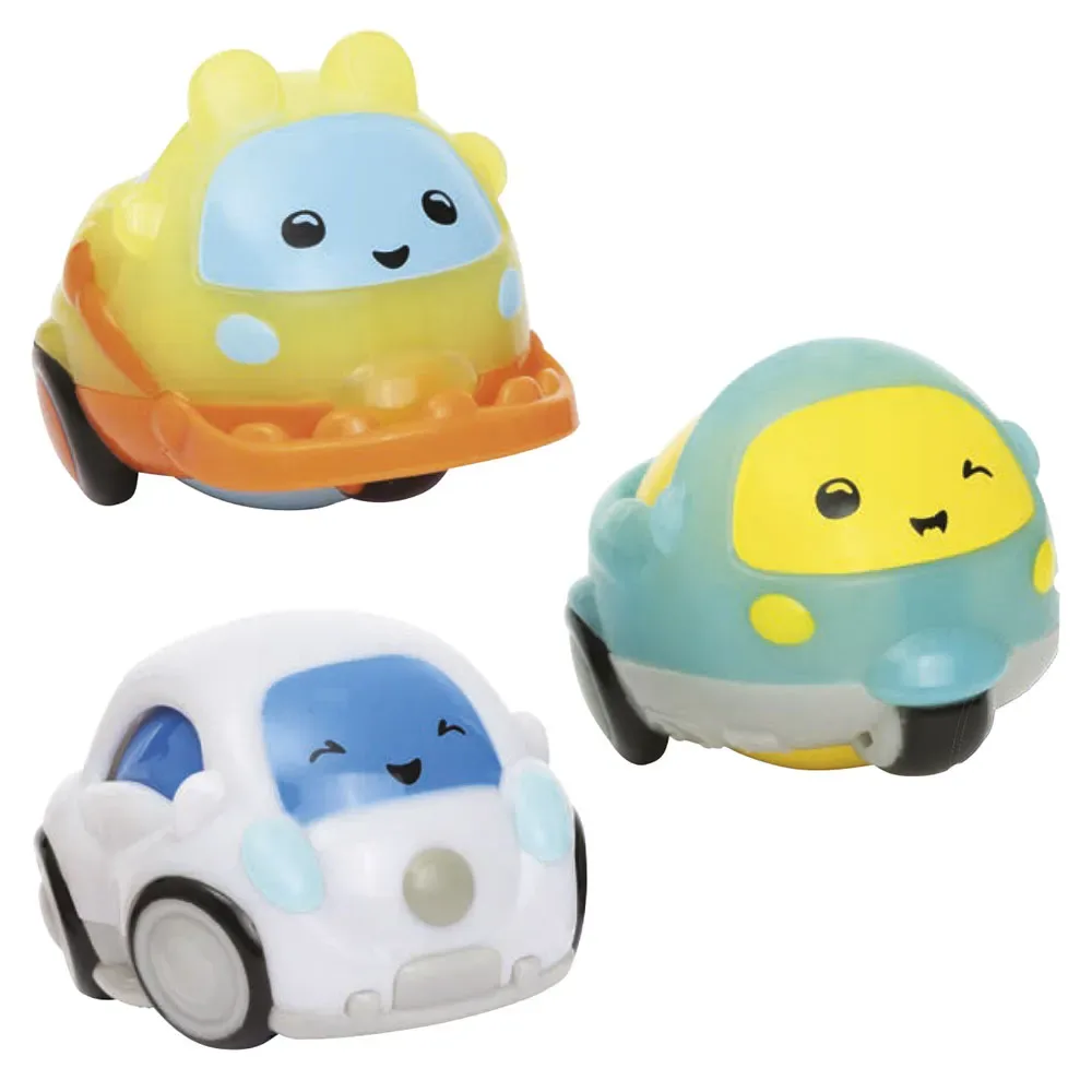 In Het Donker Lichtgevende Turbo Ball-voertuigen van Chicco – productfoto