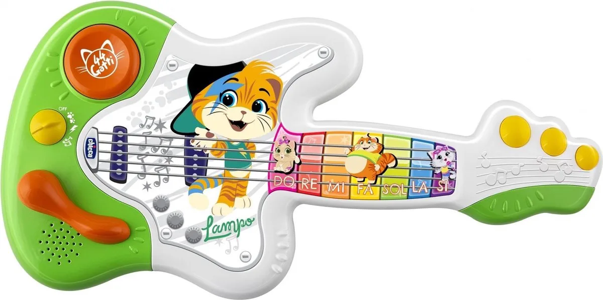 Lampo’s Gitaar muzikaal speelgoed 1j-4j by Chicco in Multicolour – product photo