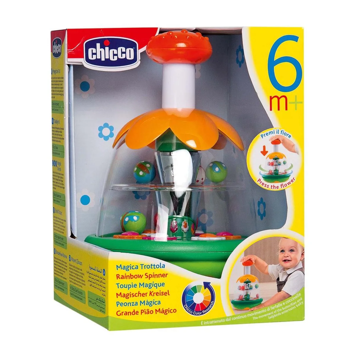 Magische draaitol från Chicco i Flerfärgad – produktbild