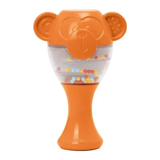 Monkey Maracas - Baby Sense&Focus - Sambaballen (6-36 M) by Chicco in Orange – product photo 5 of 6