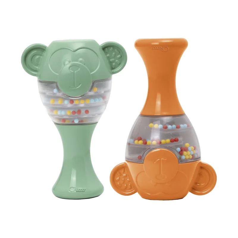Monkey Maracas - Baby Sense&Focus - Sambaballen (6-36 M) de Chicco en Orange – photo du produit